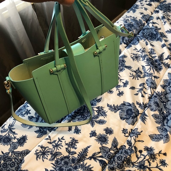Mint green Kate spade purse with strap - Picture 5 of 5